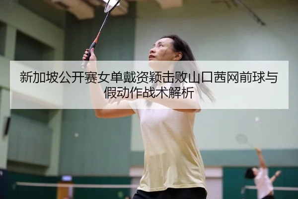 新加坡公开赛女单戴资颖击败山口茜网前球与假动作战术解析